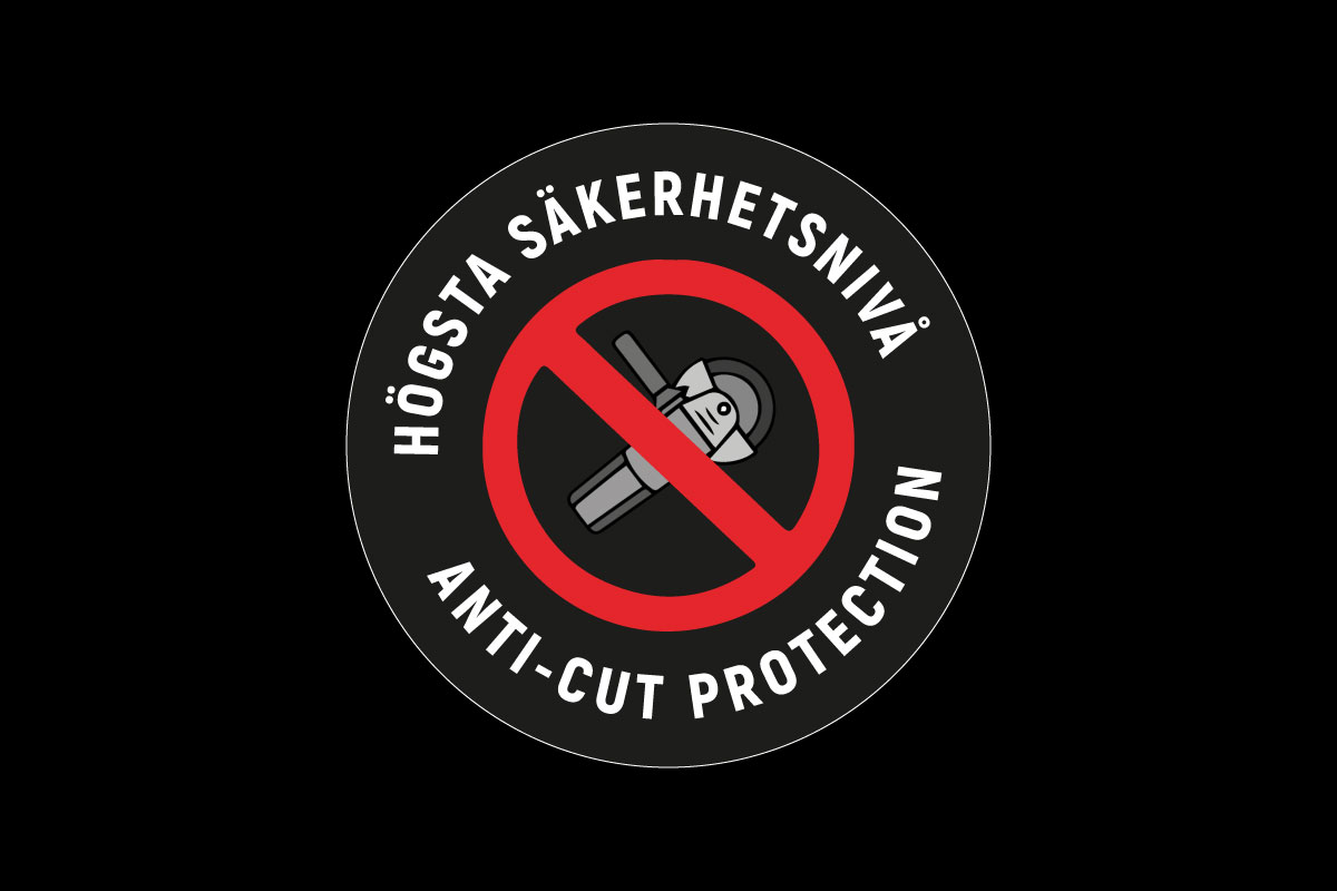 Säkerhetslås Tungsten Anti-cut kapskydd